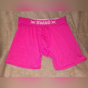 Mens SWAG Brand Hot Pink Boxer Briefs